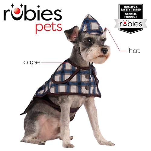 Disfraz de Detective para Perro Talla Large miniatura 2