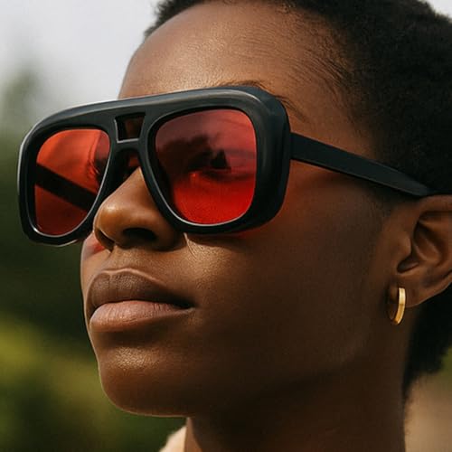 Lunettes de soleil UV400 à verres dégradés rétro