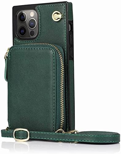 Étui en cuir PU pour iPhone 14 Pro Max protection antichoc élégante avec dragonne