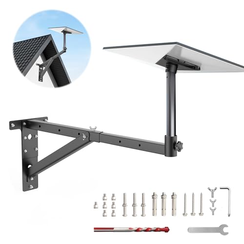Starlink Gen 3 Mount Kit - Adjustable Range 13-26 in, Long & Roof Mounting Kit for Gen 3 Standard Dish, Compatible with Gen3/V3 Starlink Dish Satellites