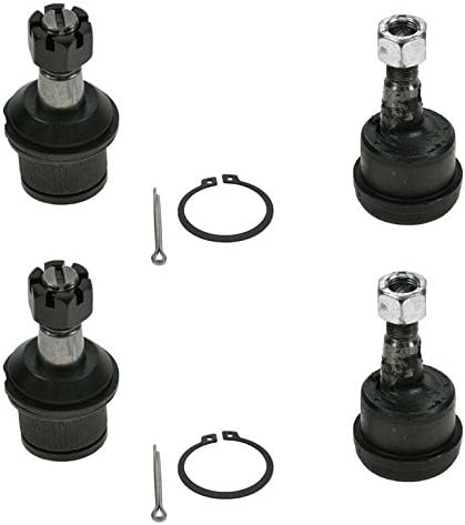 Front Upper & Lower Ball Joints Set of 4 for 03-12 Dodge Ram 2500 3500 4WD