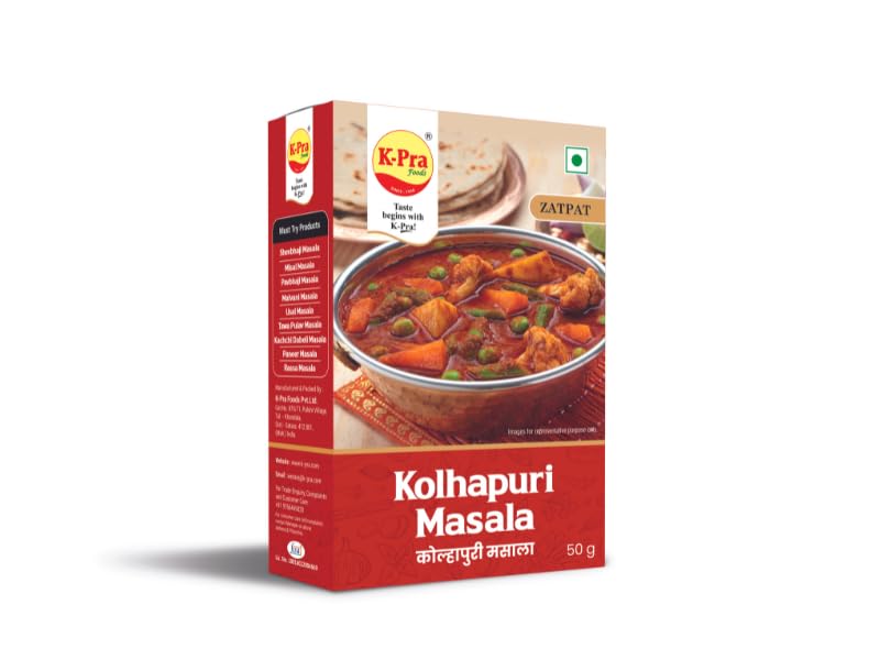 See full amazon price history chart for KOLHAPURI MASALA 50gm BOX - K-Pra KOLHAPURI MASALA 50gm BOX - K-Pra (B0D3LWMBVH) Amazon Price History, Amazon Price Tracker