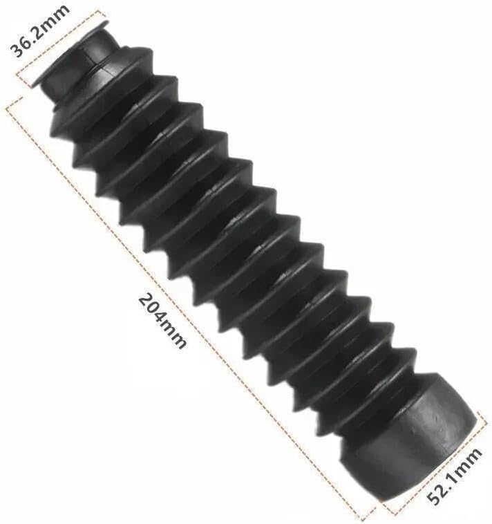 CG125 CG150用 ゴム製フロントフォークダストカバー ゲイターブーツ バイク用フロントショックアブソーバーダストカバー 2個