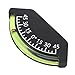 Chiffonade 45 Deg Bubble Levels Clinometers Impact Proof Accurate Measurement Inclinometer Easy Install Stick On for RV Ships Trailers