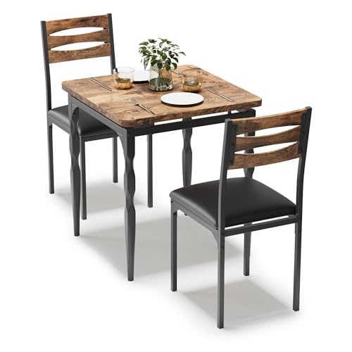 Garvee 3-Piece Farmhouse Dining Set