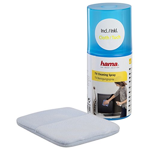 Preisvergleich Produktbild Hama Reinigungsspray inkl. hochwertigem, waschbaren Mikrofaserhandschuh (200ml)