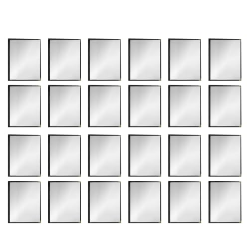 Protège-menu style café A4 en vinyle transparent noir par 24 pièces - 2