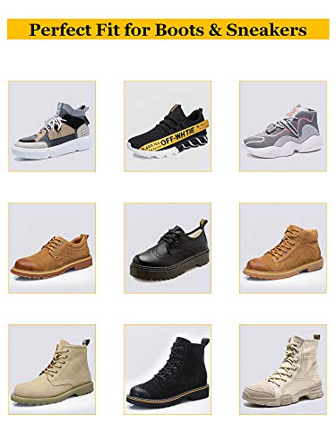 Shoemate SL-ROUND-122-4-HEI_CA Solid Color Round Shoe Laces For Sneakers thumb #3