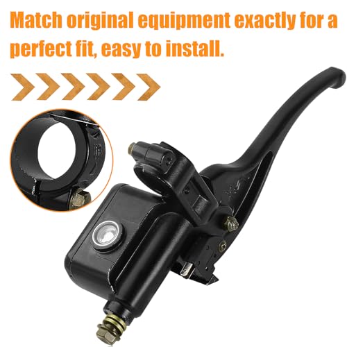 QAZAKY Right Front Brake Master Cylinder Lever for Polaris ATV Sportsman 300 335 400 400L 450 500 550 570 600 700 800 850 Scrambler 1000 Magnum Trail Blazer Big Boss ATP Worker Xpedition Xplorer 250