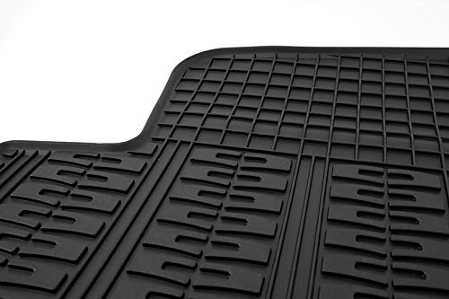 Gummi Fußmatten passend für VW Passat/Passat Variant ab 2005-10/2014 (3C/B6/B7) AZUGA AZ10092514 Gummimatten Automatten