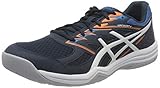 asics indoor shoes ASICGRIP-Aussensohle ASICS Herren Upcourt 4 Indoor Court Shoe, French Blue/White, 42.5 EU