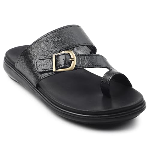 Image of Liberty Healers MDL 10E Casual Flat Toe Ring Sandal For Men With PVC Sole | Stylish and Comfortable | Durable Summer Footwear for Outdoor Indoor | Lightweight Cushioned Footbed