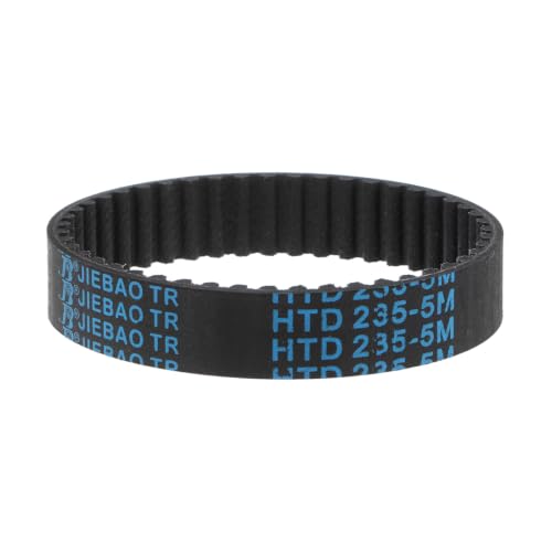 HiPicco HTD 5M Timing Belts, 235mm Pitch Length x 15mm Width x 3.8mm Height