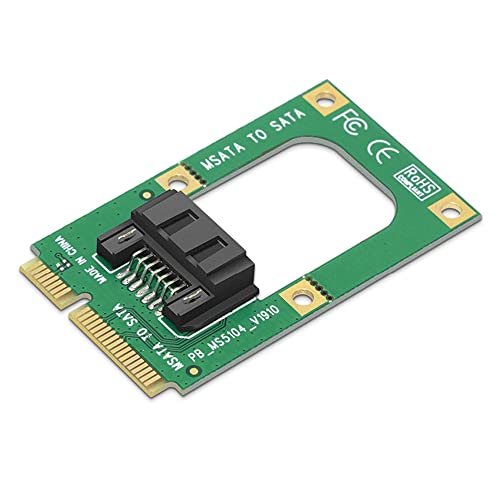 Adaptador mSATA a SATA con cable SATA miniatura 3
