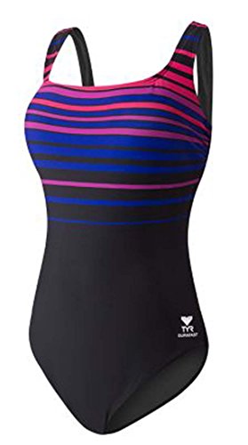 TYR Sport Panama Aqua Controlfit maillot de bain une pièce bleu pour femme