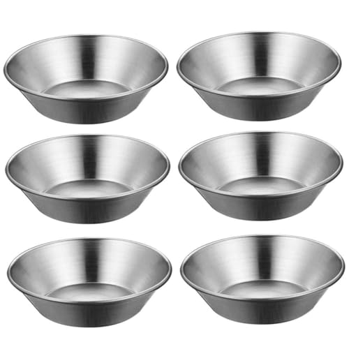 TEMPNAP 6個アルミ合製タルト型 非粘着加工で均一加熱 焼きムラ防止 エッグ