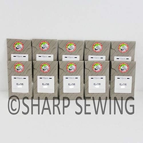 PUMICHA Needles Supplies for B.A.B.Y.L.O.C.K, COVERSTITCH Needles #14BP (100 EA) O.R.G.A.NELX705 for Sewing Machine.