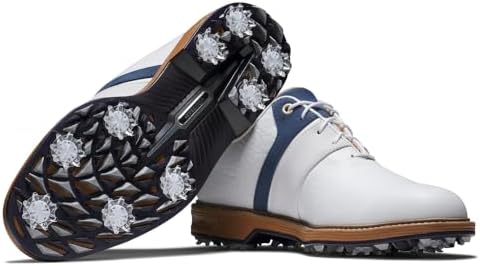 フットジョイPREMIERE SERIES Packard White/Navy Free Shipping - FootJoy Dryjoys Premiere Series Packard LX Golf