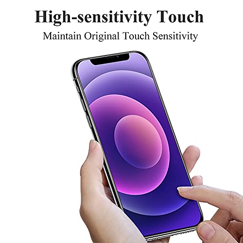AKABEILA [3 Pack Screen Protector for iPhone 14/13 Pro/13 HD Tempered Glass Film 9H Hardness Case Friendly Easy Installation Anti Scratch Bubble Free 6.1 Inch - Image 4