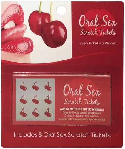Kheper Games Oral Sex Scratch Tickets Multicolor One Size
