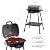 Royal Gourmet GT2003 Portable 2 Burner Propane Gas Grill with Stand and Warming Rack, 2-in-1 Grill Griddle Combo with 17,000 BTUs Output forCamping, Tailgating, Backyard, Gray