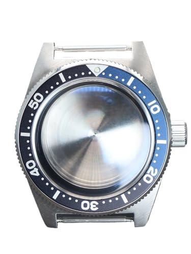 1�� 62MAS �_�C�r���O 40mm ���B���e�[�W �E�H�b�`�P�[�X �o�u���K���X NH34 NH35/36 ���[�u�����g 28.5mm �_�C�����ɓK��(Aluminum bezel 3)