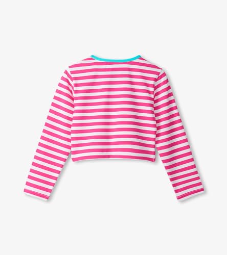 Hatley Girls' Swim Full Sleeve Cross Over Coverup2