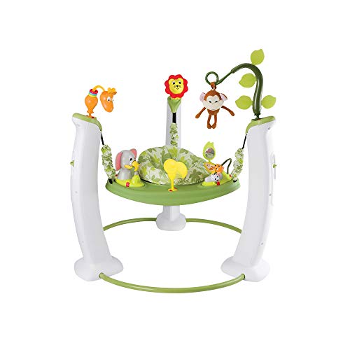Image of Evenflo Exersaucer Activity Center, Safari Friends, Safari Friends,Less than 18 months