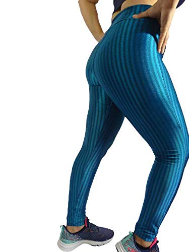 Roupa De Academia Calca Legging 3d Cirre Feminina R13 Cor:Verde;Tamanho:G;Genero:Feminino
