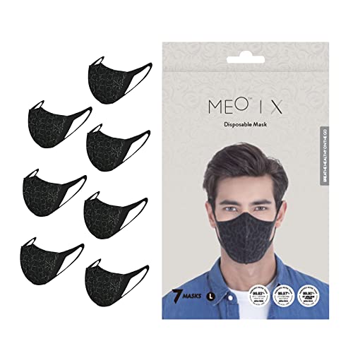 MeoDisposable Face Mask X 7 series (L, Ink, 7PCS)