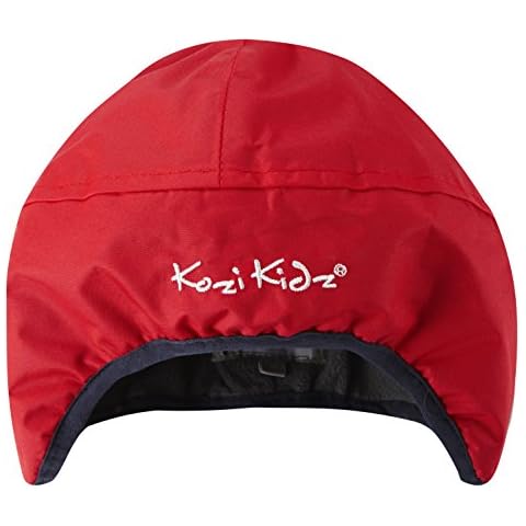 Kozi Kidz Kids Early Years Waterproof Rain Hat - Red, Medium Cover