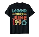 Photo Gallery legend since june 1990 birth of birthday vintage men women maglietta Photo Gallery legend since june 1990 birth of birthday vintage men women maglietta