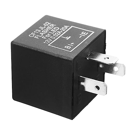 Relé intermitente de 12V y 3 pines CF13 JL-02 para luz LED de coche 5
