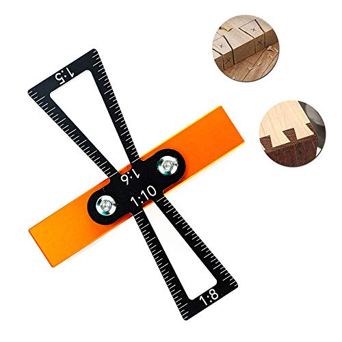 Marking Gauge Woodworking Tool Set, 8 Inches Wheel Marking Gauge, Dovetail Marking Jig Marking Tool for Woodworking