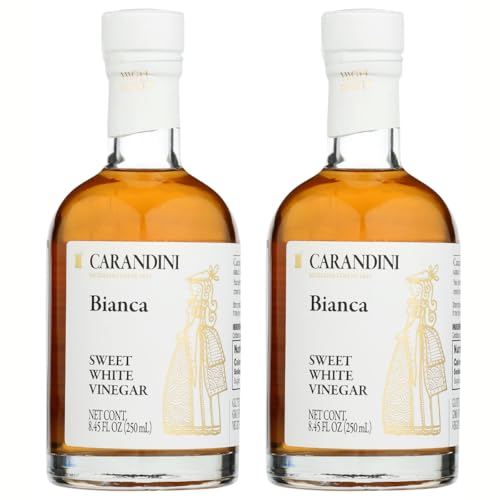 Carandini Bianca Sweet White Vinegar | Italian White Balsamic-Style Vinegar,