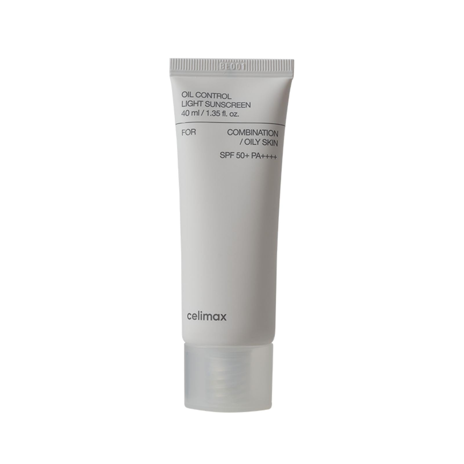 Celimax Oil Control Light Sunscreen SPF50+ PA++++ 40ml - Yağlı Ciltlere Özel Sebum Kontrolü Sağlayan Hafif Güneş Koruyucu Krem