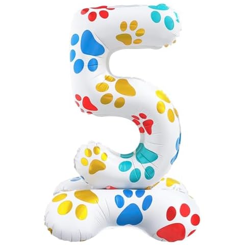 Yiran 16 Inch Paw Dog Helium Aluminum Foil Mylar Balloons Cover