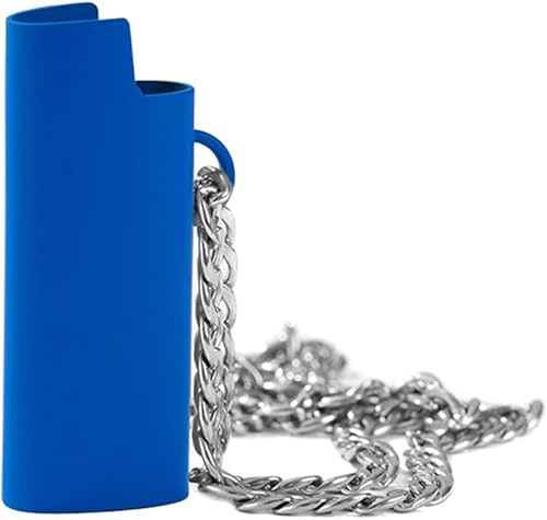 MoreChioce - Funda para encendedor de aleación de zinc, funda protectora para encendedor de color sólido, funda protectora reutilizable, 2.3 x 0.9 x