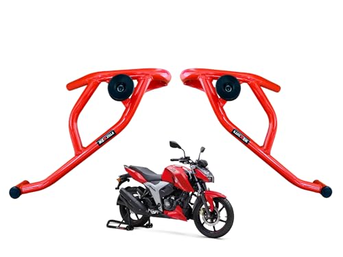 Image of MOXZILLA Apache RTR160 /200 4V Crash Guard (RED)