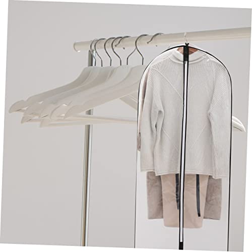 PRETYZOOM 3pcs Capacity Garment Covers Dustproof Bag for Sealed Hanging Clothes Wardrobe Cover4