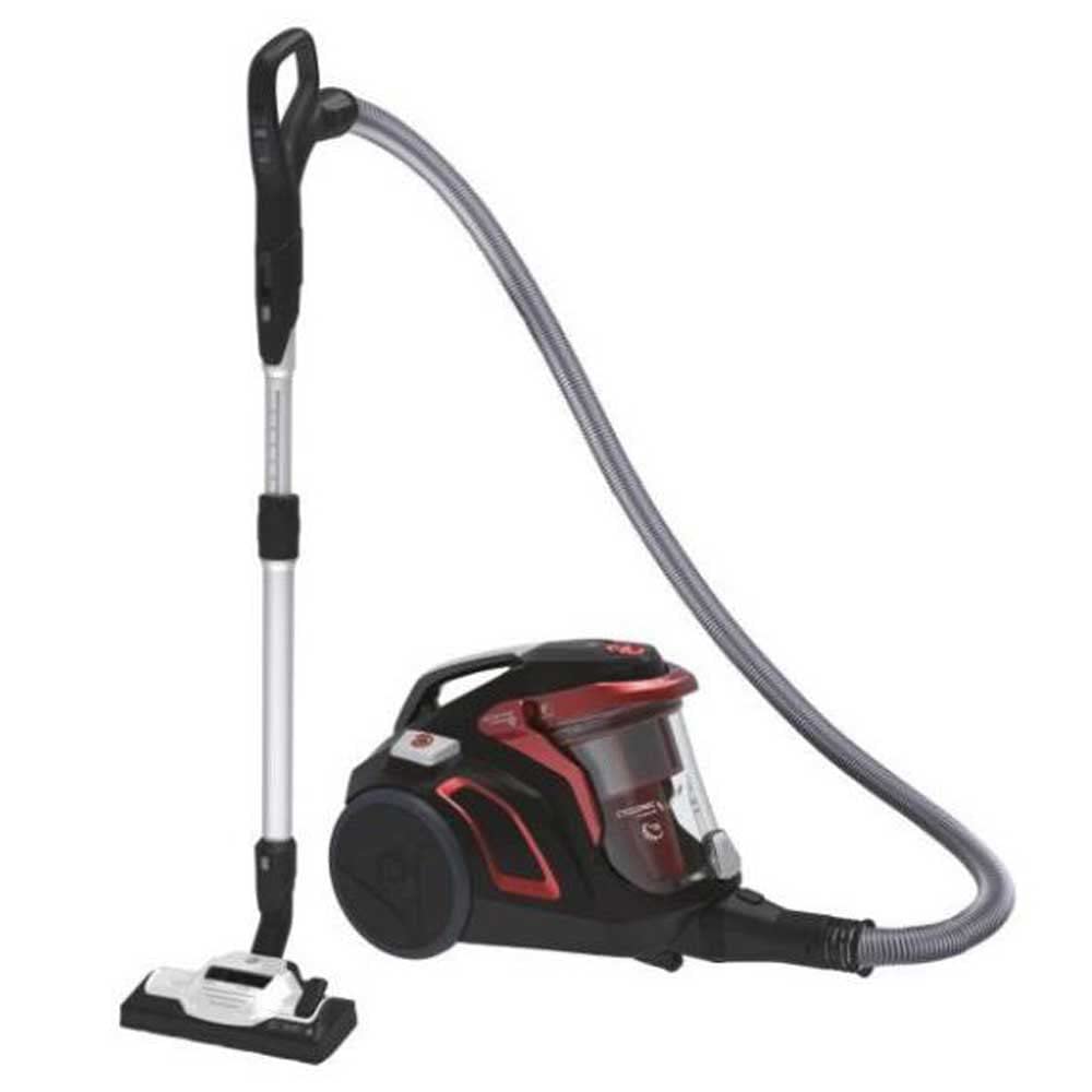 Hoover H-Power 700 HP730ALG 011 Aspirapolvere a Traino Senza Sacco, Tecnologia Ciclonica, 850 W, 2 Litri, 68 Decibel, Plastica, Nero (Cougar Black)