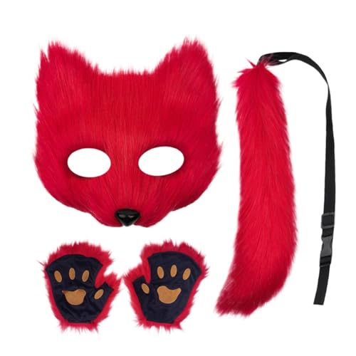 Costume de renard pour chat ajustable qui ne gratte pas avec fausses plumes douces d'Halloween