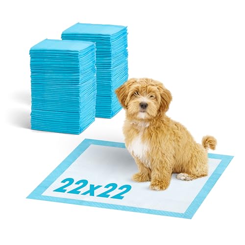Image of IRIS USA Puppy Pads 100 Count, Dog Training Pads 22 inchx22 inch, Super Absorbent Leakproof Pee Pads for Dogs, Quick Dry Disposable Potty Training Supplies