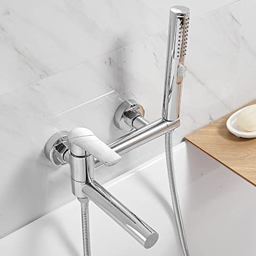 Mitigeur de bain-douche à levier unique pour baignoire familiale