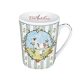  Tilda Apfelkern. Porzellantasse mit Motiv \