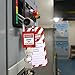 TAEGIQI Lockout Tagout Kit,Lock Out Tag Out Kits,Group Lockout Hasps,Safety Padlocks,Loto Tags,Zip Ties,Electrical Switch Safety Lockout Kit,OSHA Compliant for Industrial,S01
