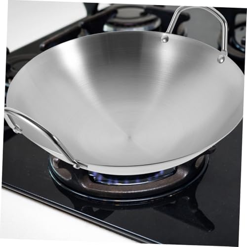 Wok de acero inoxidable GLEAVI para cocina miniatura 5