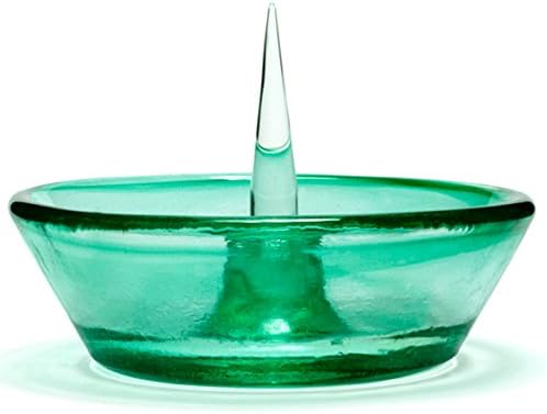 Glass Debowler "Green" Soft Glass Ashtray made in U.S.A.