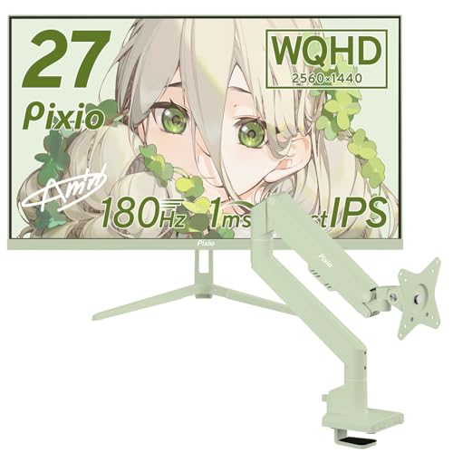 MSI 27型 WQHD ゲーミングモニター ＆ Pixioアーム Amazon.co.jp: PX278WAVEMT PSW1SMT ゲーミング モニター モニター