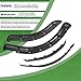 ECOTRIC Golf Cart Standard Fender Flares Compatible with 1993+ Club Car DS Model (2 Front and 2 Rear Fender Flare) Durable Sturdy